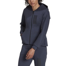 adidas Kapuzenjacke Mission Victory Slim Fit blau Damen